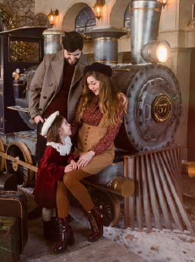 Santa Express - Goga Photography Christmas Set - Fotografía Navideña